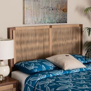 Holitz Walnut Brown King Panel Headboard