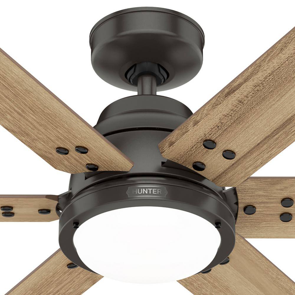 Noble Bronze 72" Ceiling Fan with LED Light and Remote