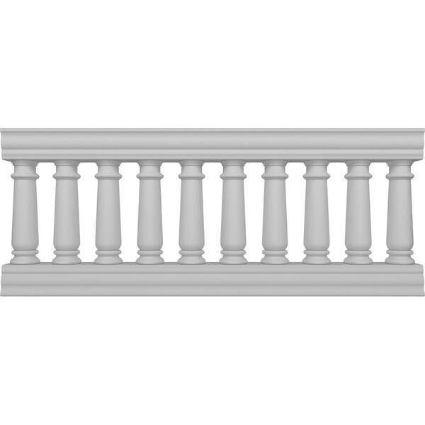 Fiberthane Wellington Balustrade 72 in. L x 32 in. H Fiberglass Railing Kit