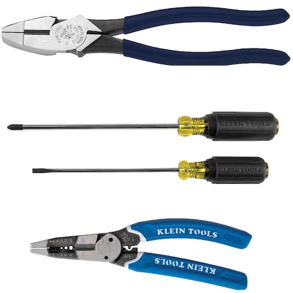 Klein Tools Wire Strippers, Pliers and Screwdriver Tool Set