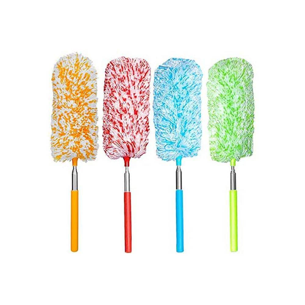 Justincity Microfiber Extendable 13 to 31 in. Cleaning Duster Washable ...