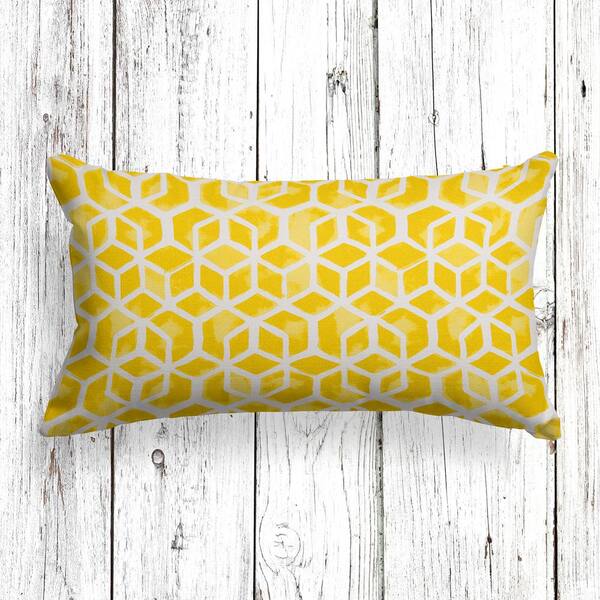 lumbar throw pillow