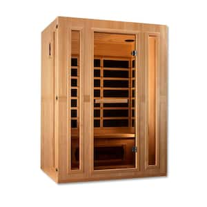 Maxxus GDI Series 5-Person Indoor/Outdoor In Hemlock with Wet/Dry Sauna  Heater w/Sound system GDI-8105-01 - The Home Depot