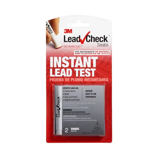 3M LeadCheck Instant Lead Test Swabs (2-Pack)
