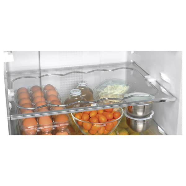 GE 11.9 cu. ft. Bottom Freezer Refrigerator in Stainless Steel, Counter  Depth GLE12HSPSS - The Home Depot