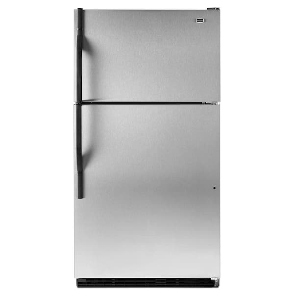 Maytag 20.6 cu. ft. Top Freezer Refrigerator in Stainless Steel
