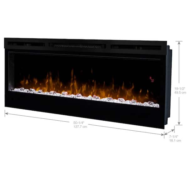 Dimplex Prism 50 in. Wall Mount Electric Fireplace BLF5051 - The Home Depot