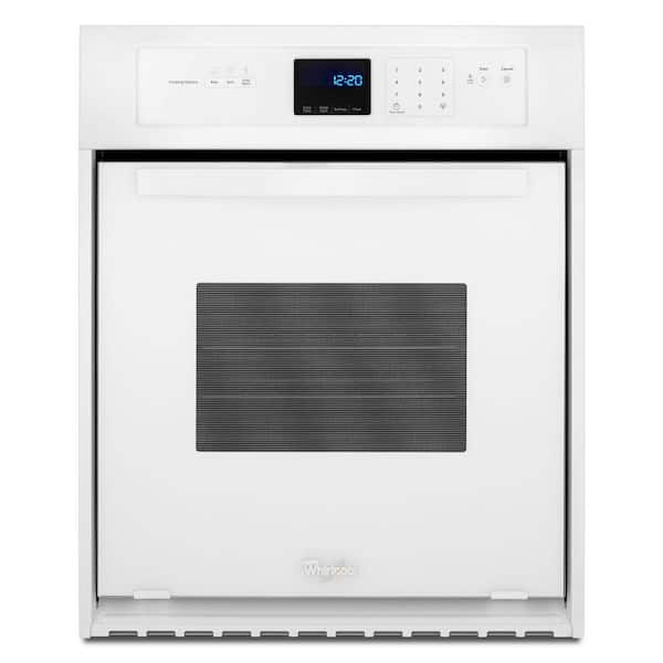 Whirlpool 24 in. Single Electric Wall Oven in White