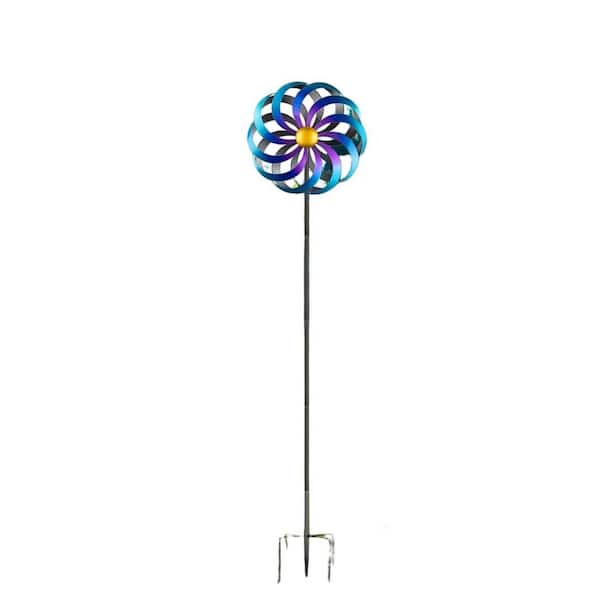 Wind Spinners Outdoor Yard Decorations, 16 in. Wind Sculpture Metal Garden Art, Windmills
