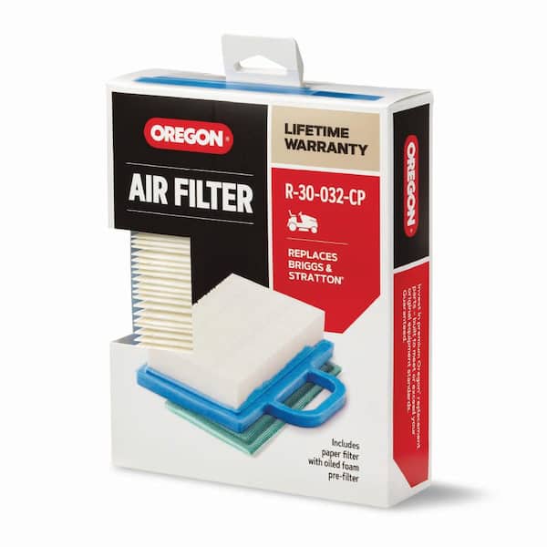 Oregon Air Filter for Riding Mowers, Fits Briggs and Stratton 14-24 HP  Intek V-Twin Engines R-30-032-CP - The Home Depot