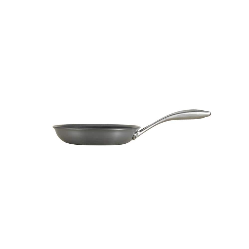 8-Inch Hard Anodized Nonstick Aluminum Fry Pan with Stainless Steel Handle
