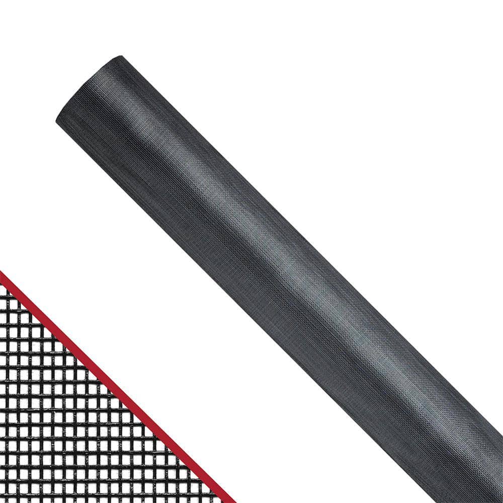 36 in. x 100 ft. Charcoal Fiberglass Extra Strength Screen Roll for Windows