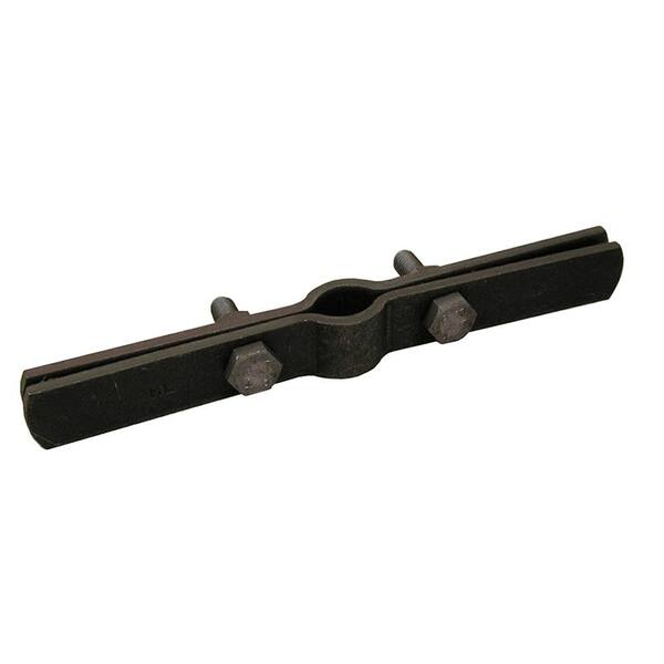 JONES STEPHENS 1-1/2 in. x 10-3/8 in. Overall Width Cast Iron Riser Clamp