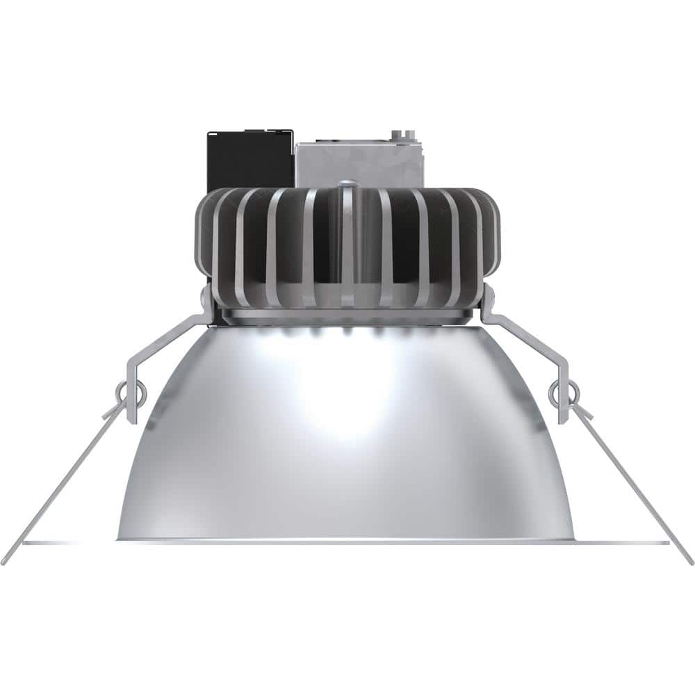 4'' Silver Aluminum LED Retrofit Recessed Lighting Kit