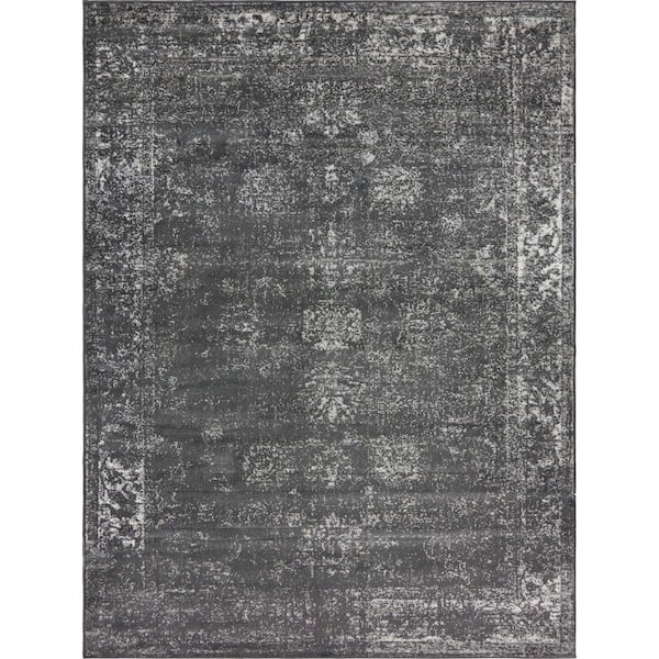 Unique Loom Outdoor Checkered Black 2' 2 x 3' 0 Area Rug 3127198 - The Home  Depot