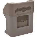 Premier Pontoon Captain's Stand/Steering Console, Mocha Java/Mushroom/Cafe