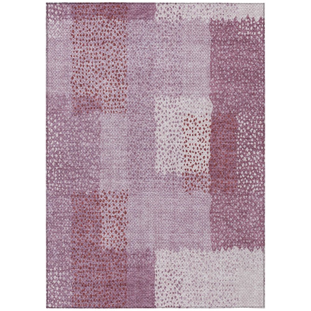 Chantille Machine Washable Indoor/Outdoor Abstract ACN2868 Blush 5 ft. x 7 ft. 6 in. Area Rug price history on PriceWatchPro