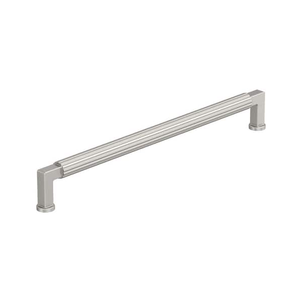 Ballard 10-1/16 in. (256 mm) Center-to-Center Satin Nickel Bar Cabinet Pull
