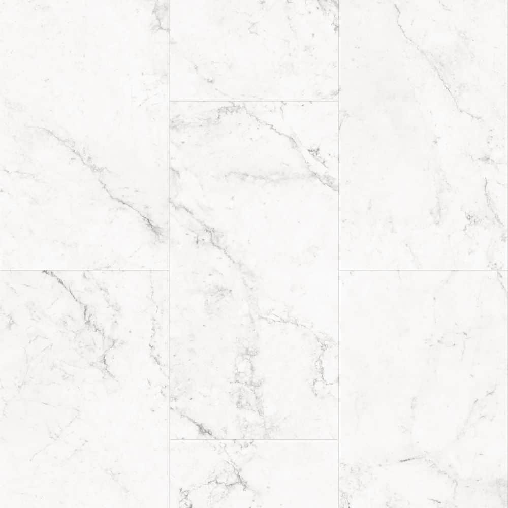 Dekorman Vito Rasago White 20 MIL x 12 in. W x 24 in. L Waterproof