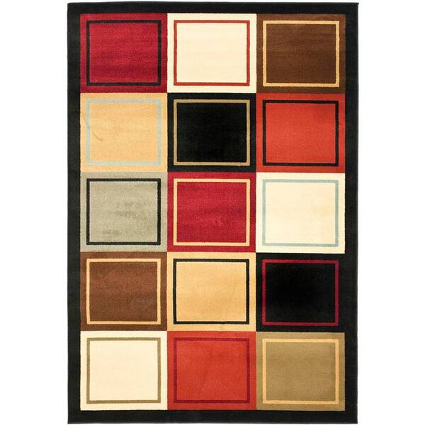 SAFAVIEH Porcello Multi 5 ft. x 8 ft. Geometric Area Rug