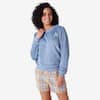 The Company Store Company Cotton Family Flannel Chalet Plaid Women's Extra  Small Green/Navy Long Sleeve Pajama Short Set 60012B-XS-GRNNAVY - The Home  Depot