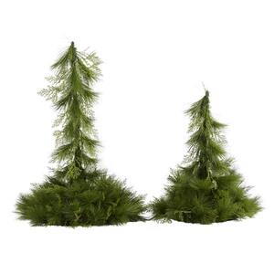 Nearly Natural 49 In Norfolk Island Pine Natural Look Artificial Tree T1509 The Home Depot