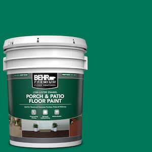 5 gal. #OSHA-2 OSHA SAFETY GREEN Low-Lustre Enamel Interior/Exterior Porch and Patio Floor Paint