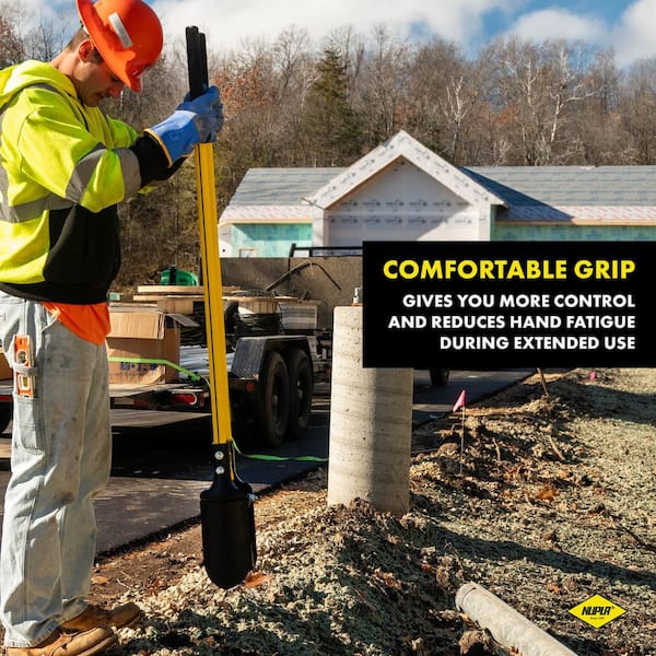 Nupla 48 in. Classic Fiberglass Post Hole Digger with Heavy-Duty