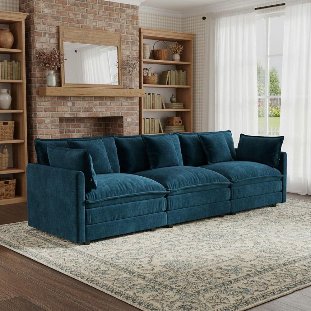 Homy Casa Heat 3-Seater Sofa