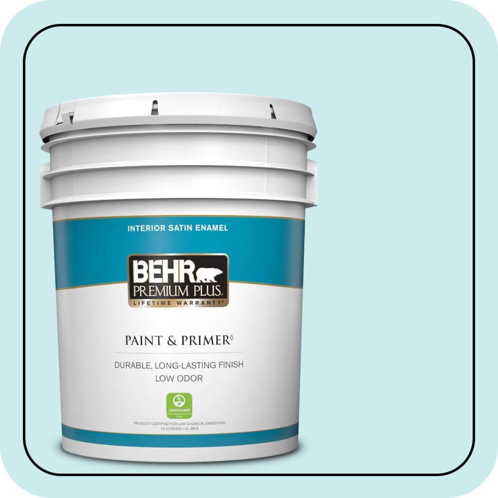 5 gal. #520C-2 Fountain Spout Satin Enamel Low Odor Interior Paint & Primer price history on PriceWatchPro