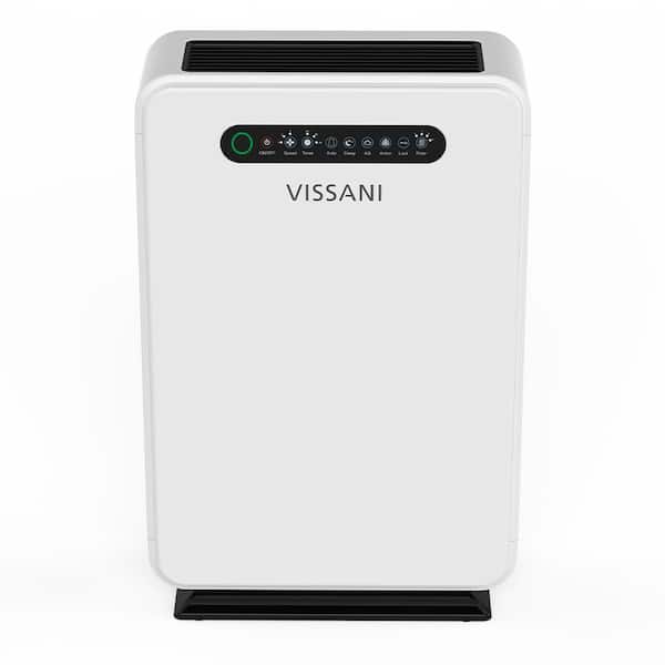 Vissani HEPA 3-Stage Air Purifier for Medium Size Room (384 sq. ft