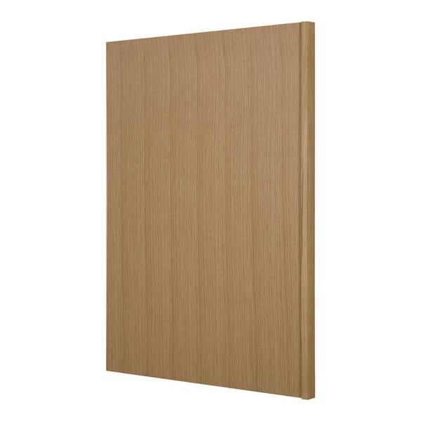 Avondale/Leyton 30 in. W x 41 in. H Washer/Dryer Flush End Panel in White Oak