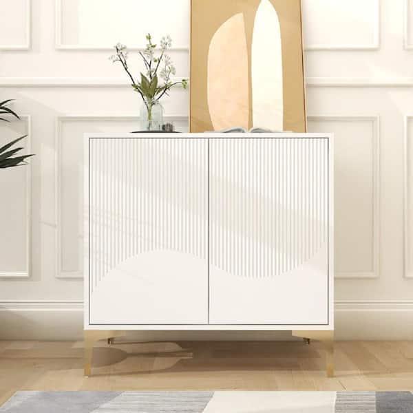 Tileon Modern Entryway Storage Cabinet with Shelves