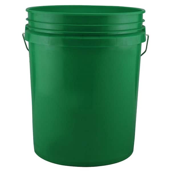 Leaktite 5-Gal. Green Bucket (Pack of 3)