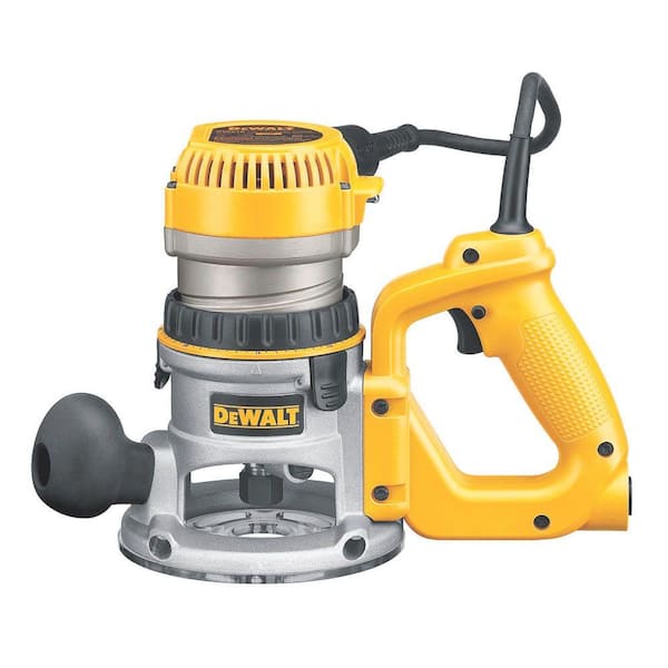 DEWALT 2-1/4 HP Electronic Variable Speed D-Handle Router with Soft Start  DW618D The Home Depot