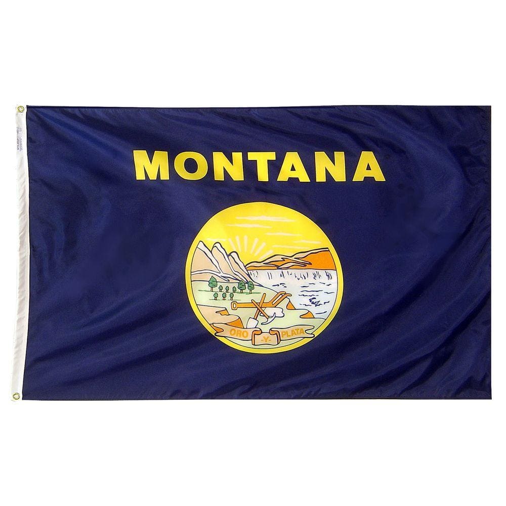 Annin Flagmakers 3 ft. x 5 ft. Montana State Flag