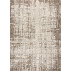 Charm Tiverton Sand-Ivory 2 ft. x 4 ft. Indoor/Outdoor Area Rug