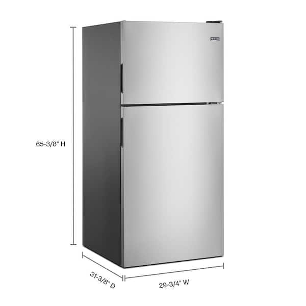 Maytag Top Mount Fridge (MRT118FFFZ) - Fingerprint Resistant Stainless Steel Maytag Top Mount Fridge (MRT118FFFZ) - Fingerprint Resistant Stainless Steel