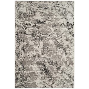 Skyler Gray/Ivory 6 ft. x 9 ft. Abstract Area Rug