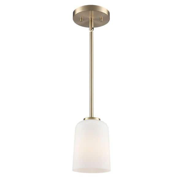Laphia 5 inch Wide 1-Light Pendant-Modern Gold