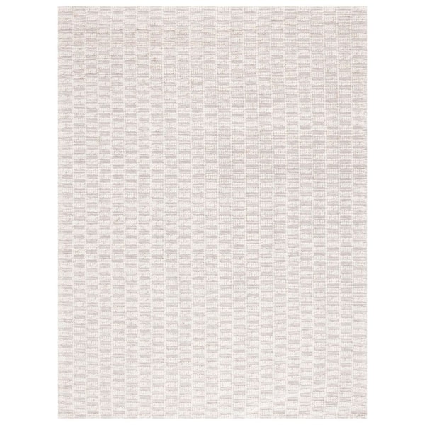 Natura 8 ft. x 10 ft. Brown/Ivory Geometric Area Rug