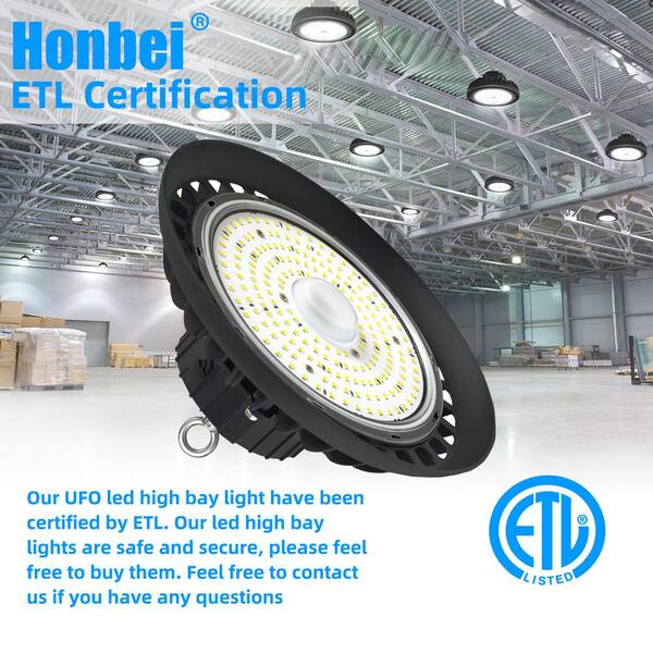 Honbei 11 in. 450-Watt Equivalent Integrated LED Dimmable