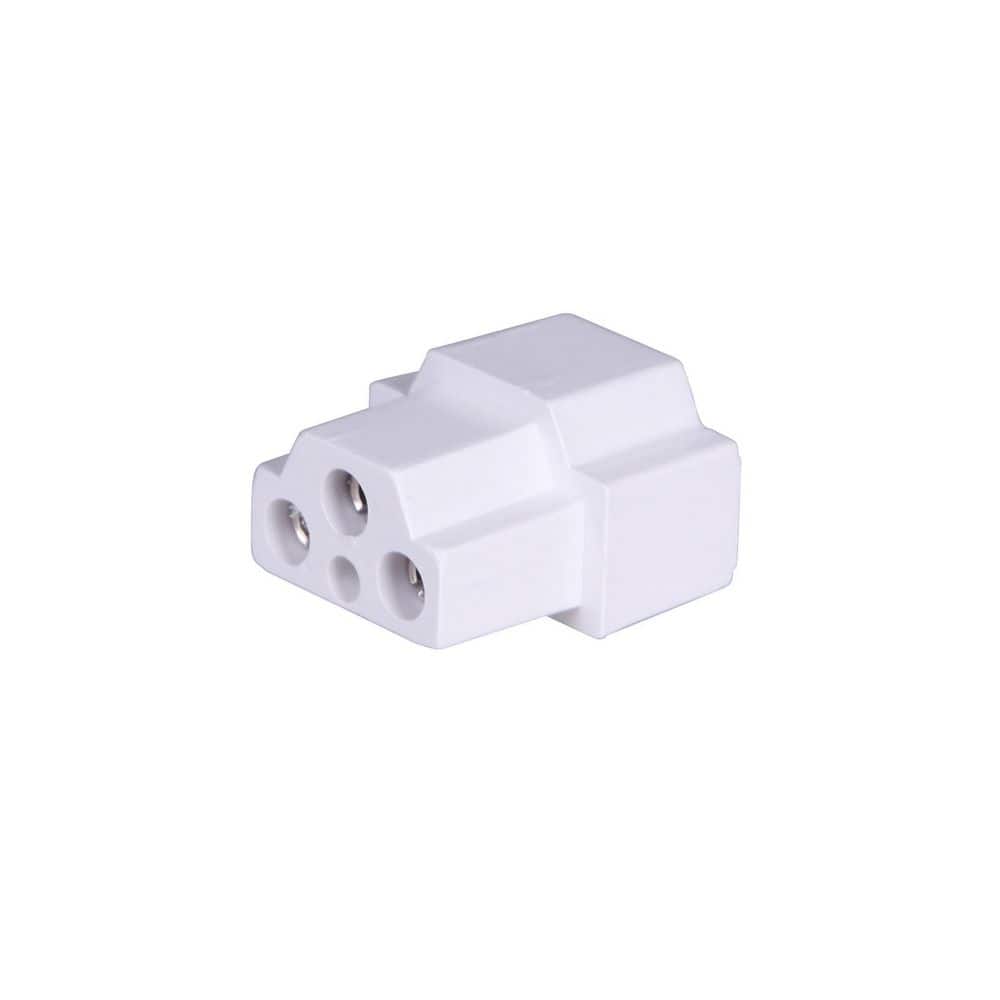 Under Cabinet Light Bar End-to-End Channel Connector in White, Ideal for Direct Linking of LED Light Bars, 1-Pack price history on PriceWatchPro