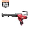 M12 Cordless 10 oz. Adhesive and Caulk Gun (Tool-Only)