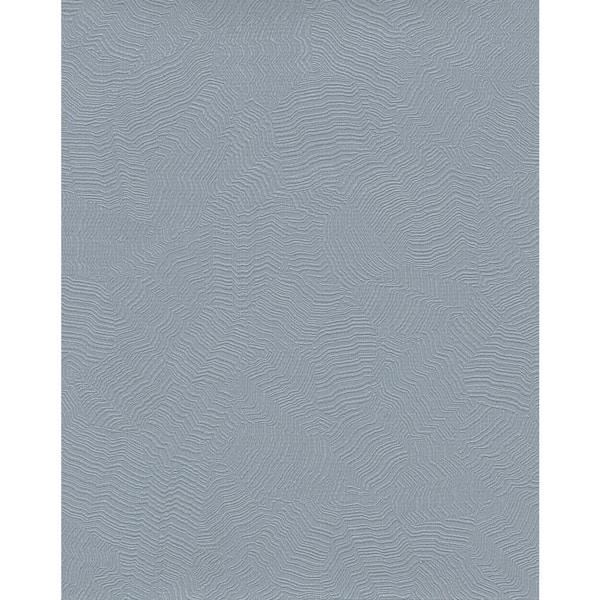 York Wallcoverings Blue Aura Vinyl Wallpaper Matte, 27 in. x 27 ft.
