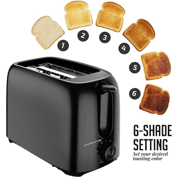 Black 1.7 ltr 2200W Cordless Electric Jug Kettle + Wide Slot 2 Slice Toaster  Set