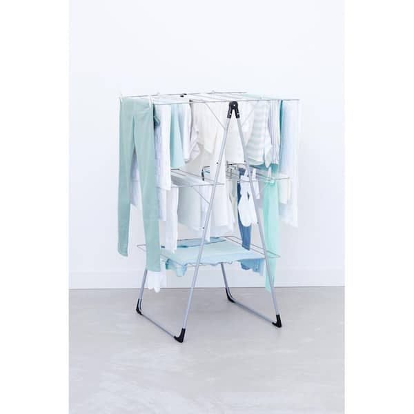 Brabantia Tower Clothes Drying Rack with Wings, Grey on Food52
