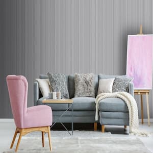 Palma Grey/Pink Wallpaper Sample