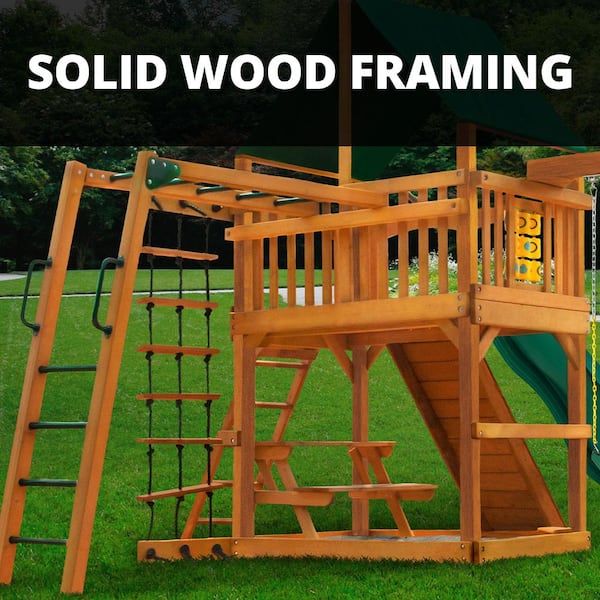 Reviews for Gorilla Playsets DIY Navigator Wooden Outdoor