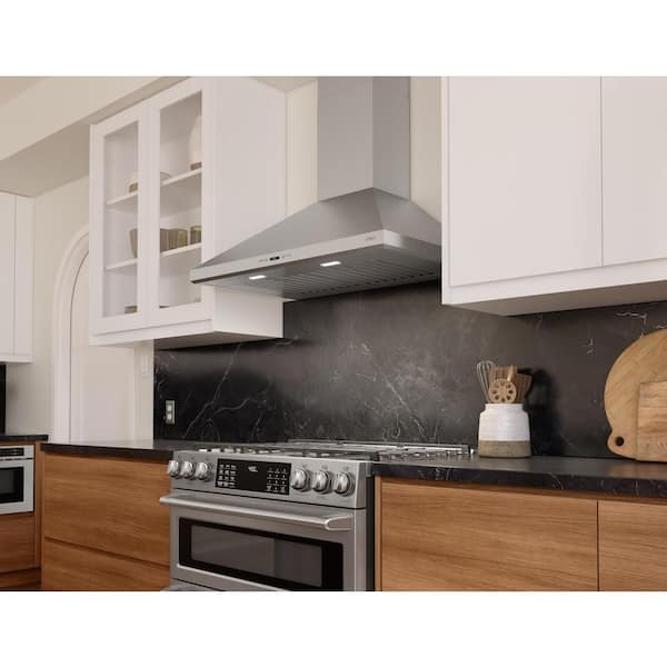 Zephyr Siena 30 in. 650 CFM Convertible Wall Mount Range